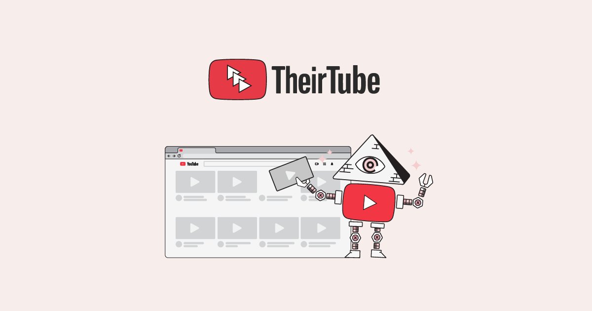 j_w_h's tweet photo. Gerade aktuell fällt es oft schwer zu verstehen welche Wahrnehmung der Realität in Teilen der Bevölkerung bestehen. Mit 'TheirTube', einem YouTube Filter Bubble Simulator, lässt sich der Effekt von Echokammern eindrücklich selbst nacherleben. https://t.co/u36OSisF5J https://t.co/xl5BS7Prs6
