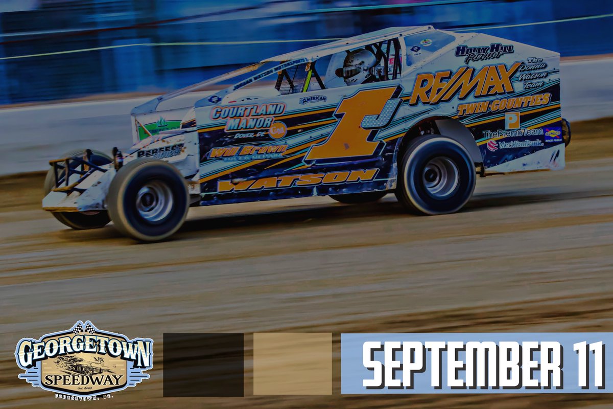 thegtownspdwy's tweet photo. One. More. Week. Join us Friday, September 11. #georgetownspeedway https://t.co/FH4PILGowu
