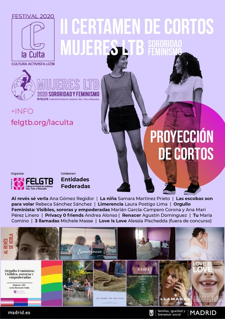 PlatfeministaGu's tweet photo. Hace unas semanas grabamos y presentamos a concurso un corto sobre feminismo, sororidad y mujeres LBT..... y si!!!!lo han seleccionado!!!! 🥳🥳🥳Celebrationnnnn 💃🏾💃🏾
Además se proyectará en diferentes espacios. 😻😻😻
Más info en @FELGTB https://t.co/mcgxsvGIiC