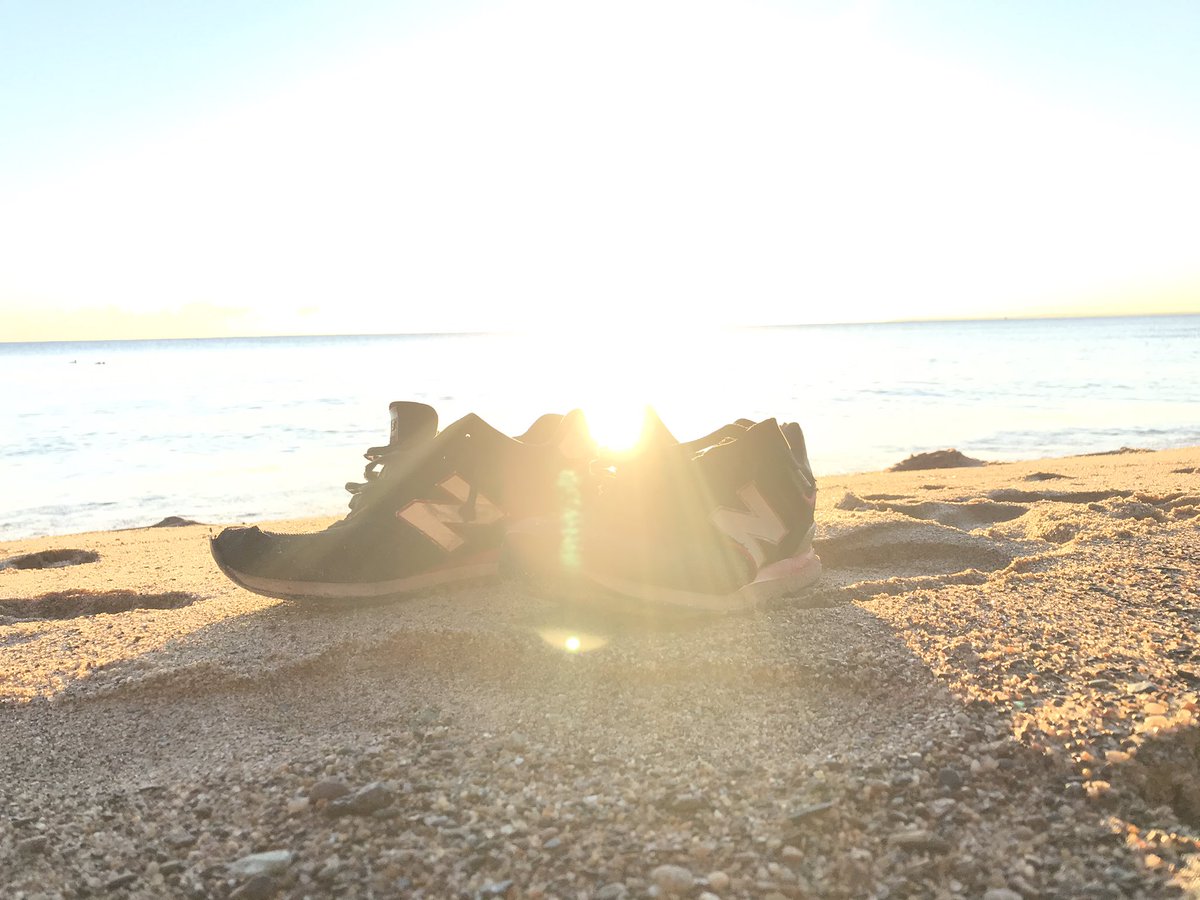 Sunrise 613. My beach shoes.