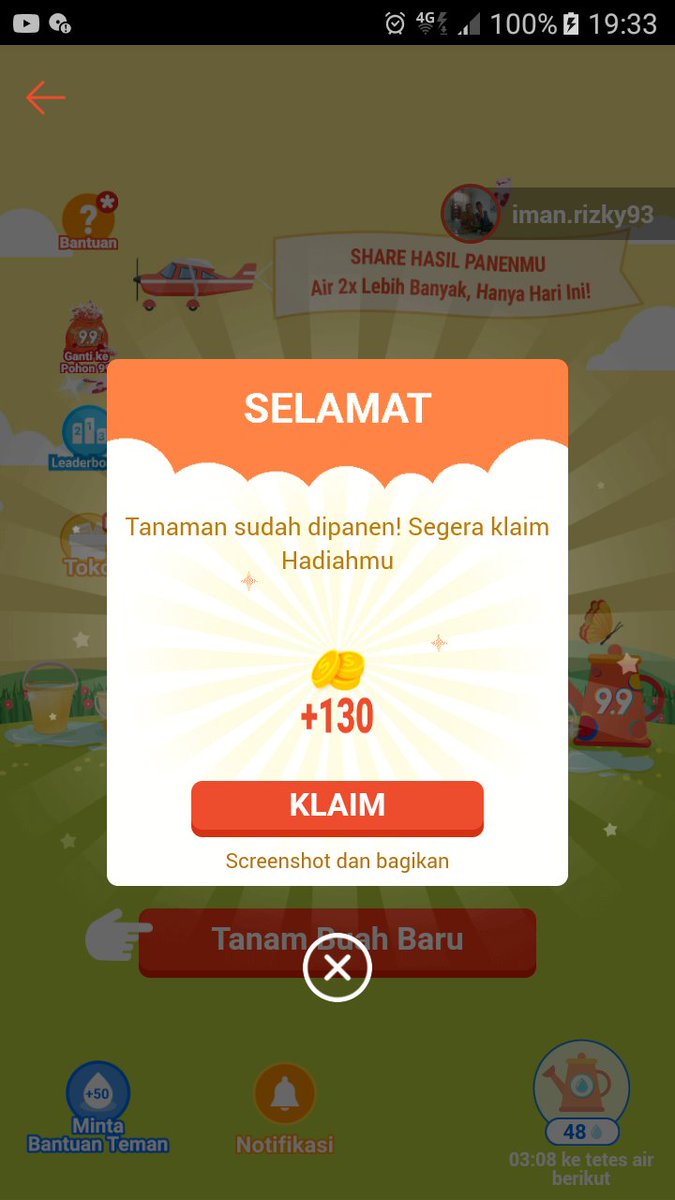 HaerulRi's tweet photo. #99SHOPEETANAMIPHONE https://t.co/T32xRGGlpj