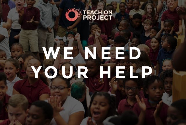PartnerATL's tweet image. More than ever we need to support teachers! Please consider a donation to the @teachonproject Emergency Fund so the excellent educators in ATL can teach on! 👩🏽‍🏫❤️👊🏼 (Pls retweet!)
classy.org/campaign/top-e…