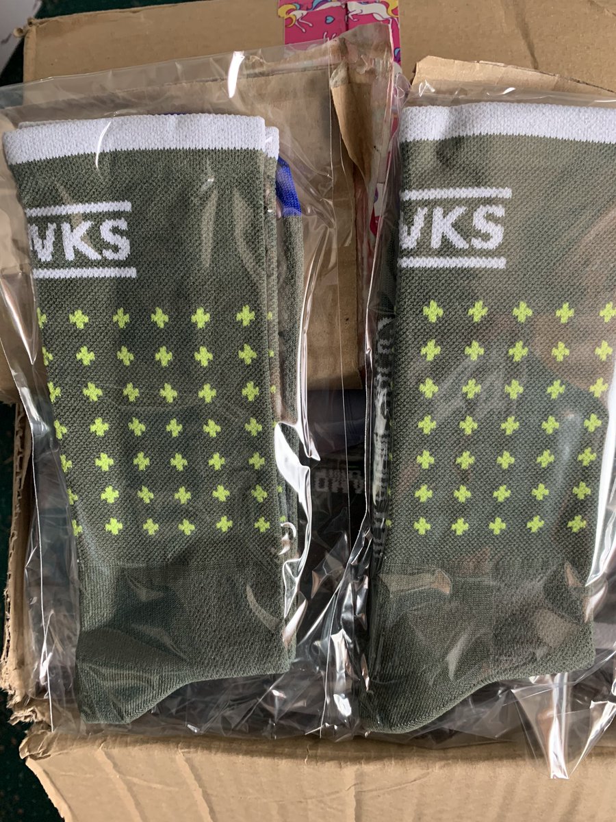 Exciting ... Hawks Socks have arrived
