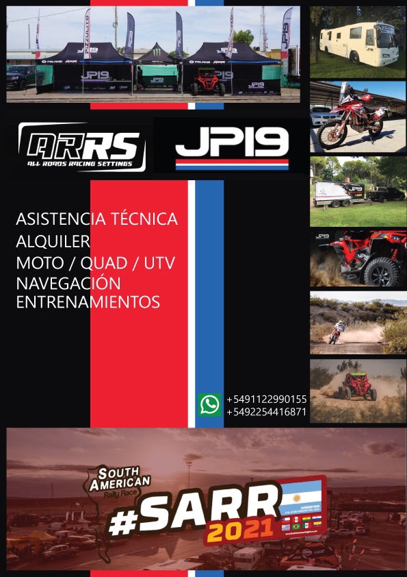 Junto a <a href="/facundolastra/">Facundo Lastra</a> Te llevamos al <a href="/SARRoficial/">SouthAmericanRallyRace</a> . 👇🏼