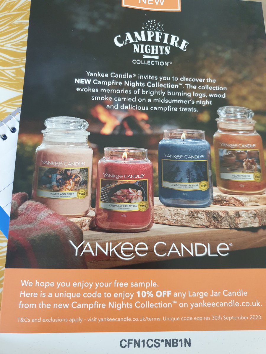 charlainethorn's tweet photo. @YankeeCandleEu Was looking forward to "enjoy my free sample", alas it was not meant to be as it didn't arrive with my order 😔 https://t.co/3bQB2Qqi64