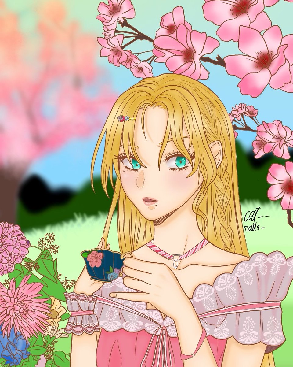 catnails6's tweet photo. 🌸☘
@theartworld_ @artists_100 @Drawiing110 @Support_talent9 @fine_Arts_gogh @ForrArtt https://t.co/Y8zEDByIOE