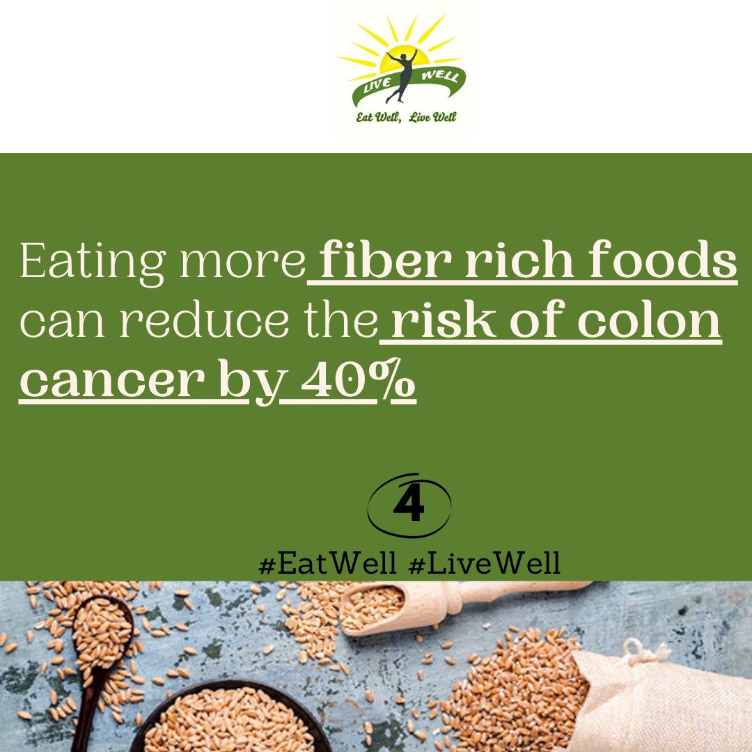 livewellgh's tweet photo. Do you know that eating whole #Wheat can help prevent Colon #Cancer? 

All in all, whole Wheat is rich in fiber and contains a number of antioxidants and phytonutrients that potentially reduce the risk of colon cancer.

Know What You Eat!

#EatWell #LiveWell 
#DailyTips https://t.co/Bbj7y2qcVc