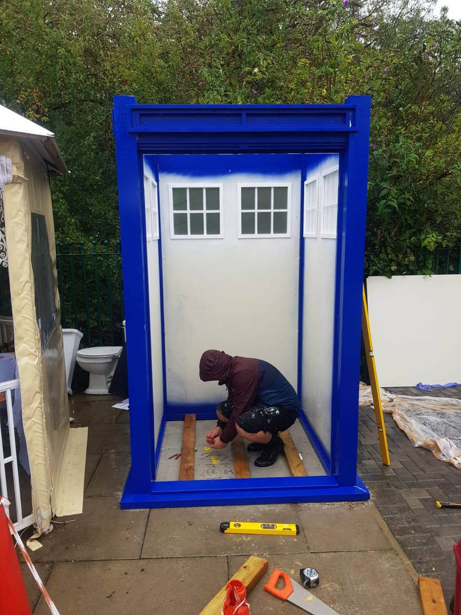 BurgessProjects's tweet image. It&apos;s back! The Tardis has returned to the Warmley Waiting Room!

More photos to follow when the inside is complete!

Thanks to Apple Joinery for all your help with this project!

#burgessprojects #tardis #warmleywaitingrooms #warmley #carpentry #joinery #applejoinery