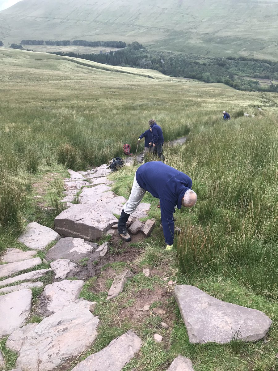 criminology4u's tweet photo. Neuadd path @BreconBeaconsNP #volunteering #breconbeacons https://t.co/OAtHCQL23A