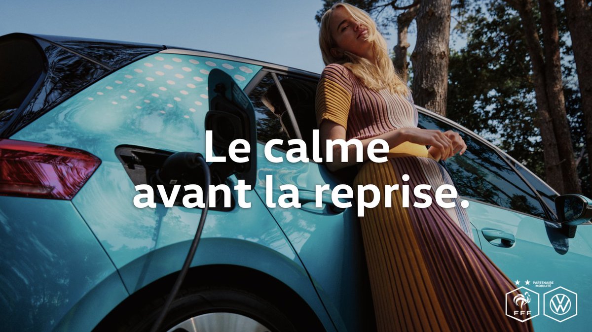 Les Bleus ont eu le temps de recharger les batteries.

Fiers d’être partenaire de la reprise des Bleus face à la Suède, avec la Nouvelle ID.3, 100 % électrique.
#SUEFRA #FiersdetreBleus