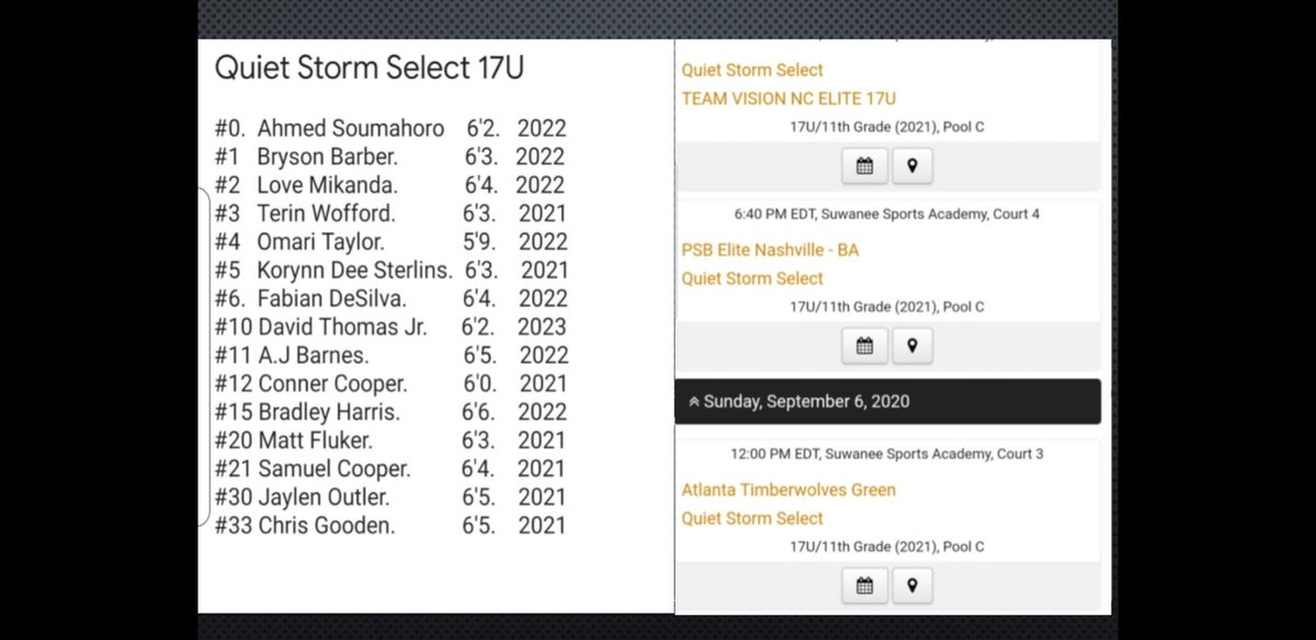 Quiet2022's tweet photo. This will be a great weekend of Basketball @HoopSeenGA at #BestoftheSouth @ssasports for my Quiet Storm Select 17U. College Coaches come check them out with a mixture of Talent. @COACH_C_Houlder @KyleSandy355 @BracketSage @SandysSpiel @CoachJayBee @ExposureFlhoops @JakePerper https://t.co/U7eJcNYHJC