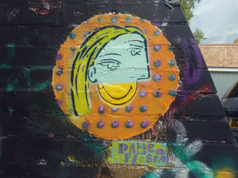 spraymynamespr1's tweet photo. Picacid fiasco face, London #graffiti by pablo fiasco #acid #picasso #pablofiasco #streetart #spraypaint #psychogeograffiti #psychogeography #smiley #raver #acidhouse #stencilportrait #urbanart https://t.co/yVrDPcaA9z
