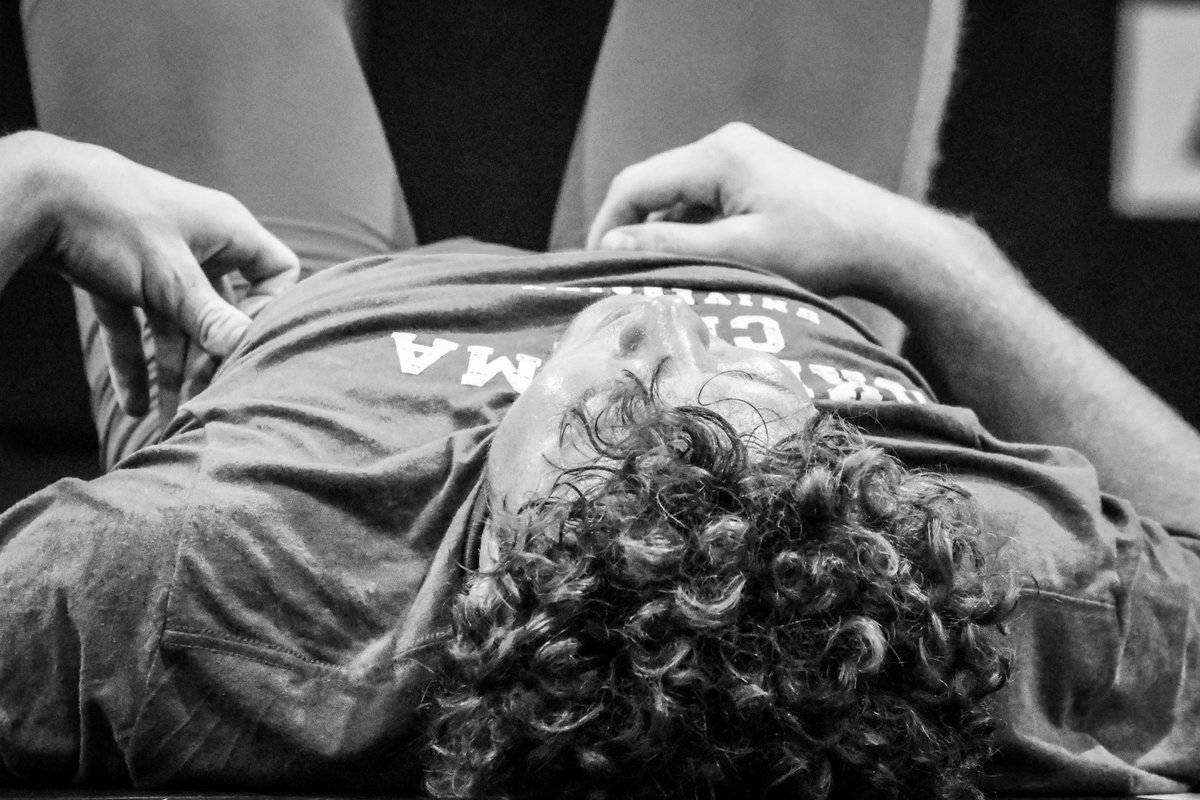 OCU_Wrestling's tweet photo. Finish on empty. https://t.co/L9miiLlNC2
