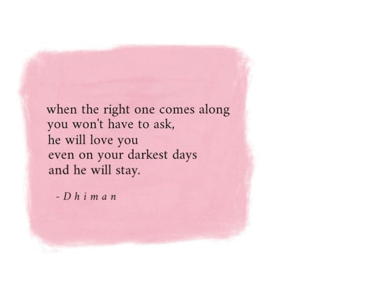 and he will stay.