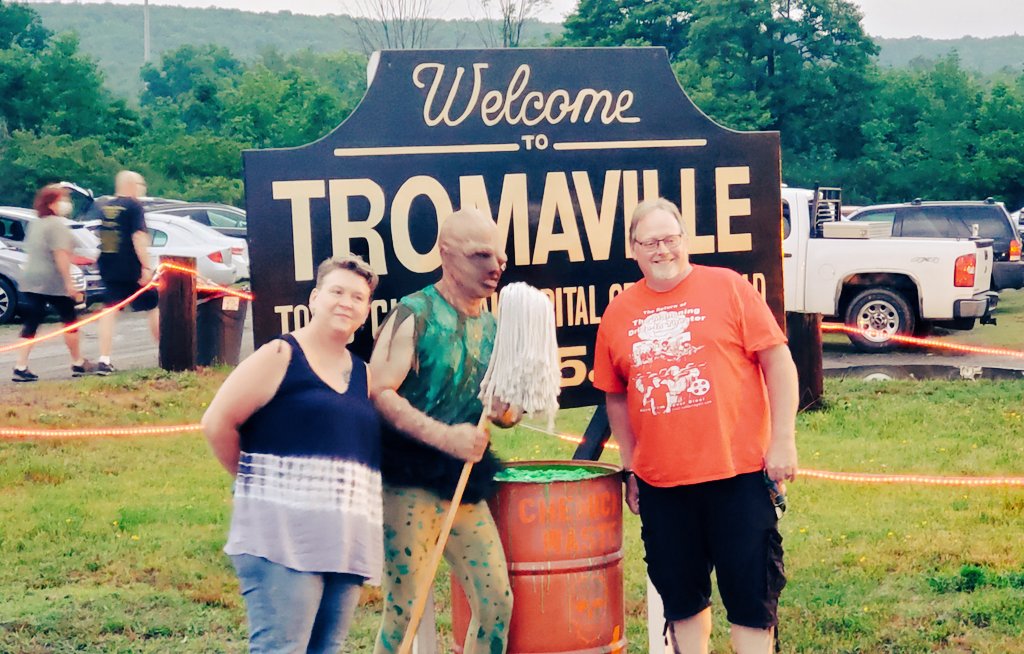 TromaDance 2020 at Mahoning Drive-In... #lloydkaufman #mahoningdrivein #troma #tromaville