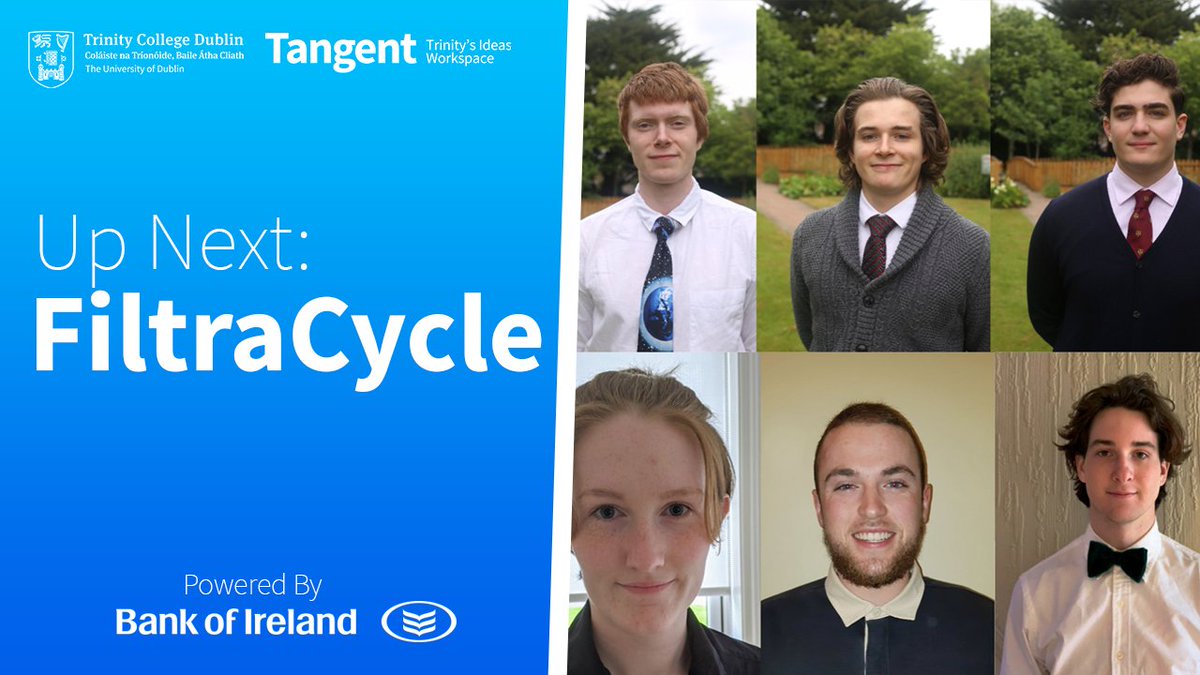 TCDPortal's tweet photo. Closing out what has been an incredible set of pitches for #LaunchBox20, we have our final, team, FiltraCycle.
FiltraCycle turns cigarette butts into high-quality plastic products.
Watch live now: https://t.co/l6YEiYXQ89 https://t.co/0O8cjLwpBC