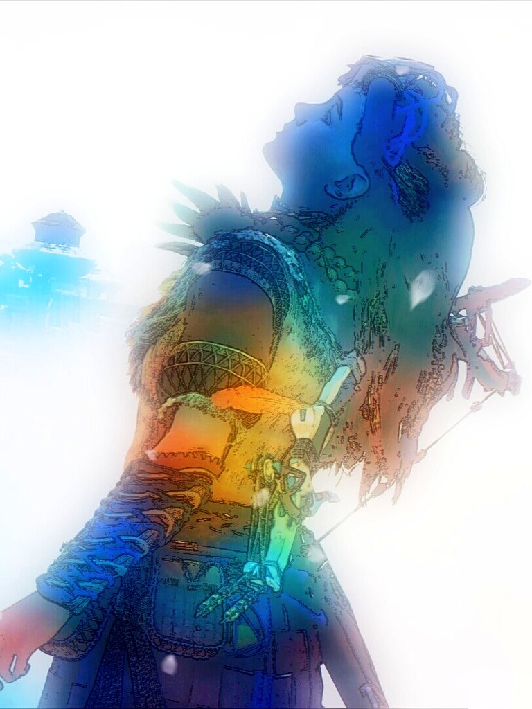 GLYGcheapMayoBB's tweet photo. Strength, courage & wisdom.
J'aimerais profiter du break,
Aloy revient ce weekend.
Peinture à l'arc.
Tard / la nuit.
En petit comité.
Paisiblement.
#EntreHumains et pas autrement.
(canal à déterminer)
#HorizonZeroDawn 🏹 Aloy #HZD 🏄🦃 #PhotoMode 📸🏞️ #VirtualPhotography 🎨 https://t.co/UiGHtXIo15