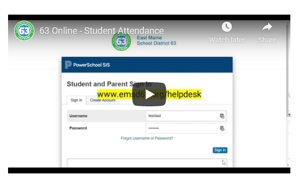 EastMaine63's tweet photo. It's Friday! Parents: don't forget to log your student's weekly attendance in PowerSchool. https://t.co/NGoy7VlhWJ https://t.co/RwnZvofejc