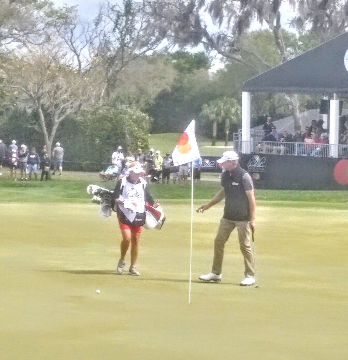 PeterWilt1's tweet photo. @TwitterSports The @APinv (Arnold Palmer Invitational) at Bay Hill in Florida. #17thgreen #stricker #mrsstricker #rory #Reed #na #davislove #Harrington #arniesarmy https://t.co/Tg5CYCR5xE