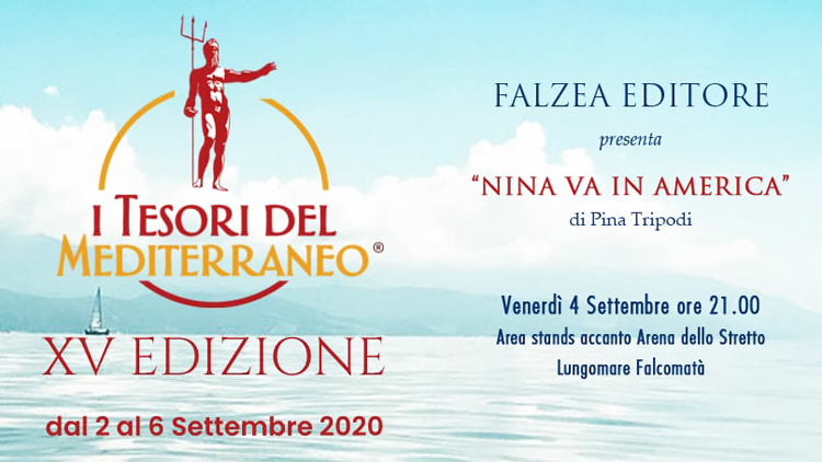 tesorimed's tweet photo. Questa sera ai Tesori del Mediterraneo il Salotto letterario con l'autrice Pina Tripodi che presenterà il suo libro
"Nina va in America" Falzea Editore

Presente anche la terza classificata della scorsa edizione Rossella Amato

#TesoriMed2020 https://t.co/HaLy0FgtNF