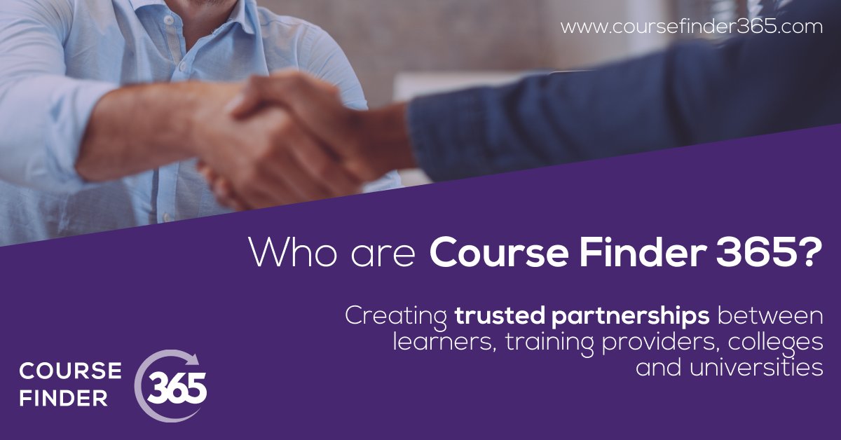CourseFinder365's tweet photo. Who are Course Finder 365?

We're passionate about creating partnerships between learners and training providers 🤝 If you're looking for the ideal training solution, our experts are here to help! https://t.co/36p3r3sioz #trainingprovider #training #trainingcourse #learner https://t.co/BD9rOx04od