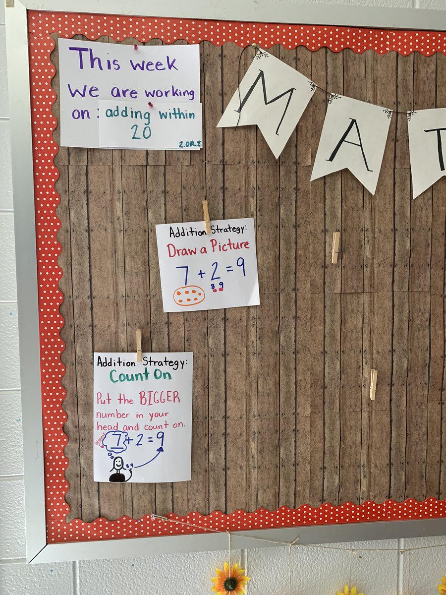 mary_wepner's tweet photo. Loved working on addition vocabulary, strategies, and practice this week with my second graders! 🐻 @claremont_elem https://t.co/XDBO00QOmG