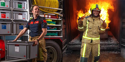 VRH_Haaglanden's tweet photo. Komende tijd gaan Marije en Gideon jullie alles vertellen over het leven van een brandweervrijwilliger. Iedere maand schrijven zij in een column afwisselend over wat zij meemaken bij de vrijwillige brandweer.

Lees hier hun eerste column: https://t.co/cgON3ofJul https://t.co/TsK8xCylOv
