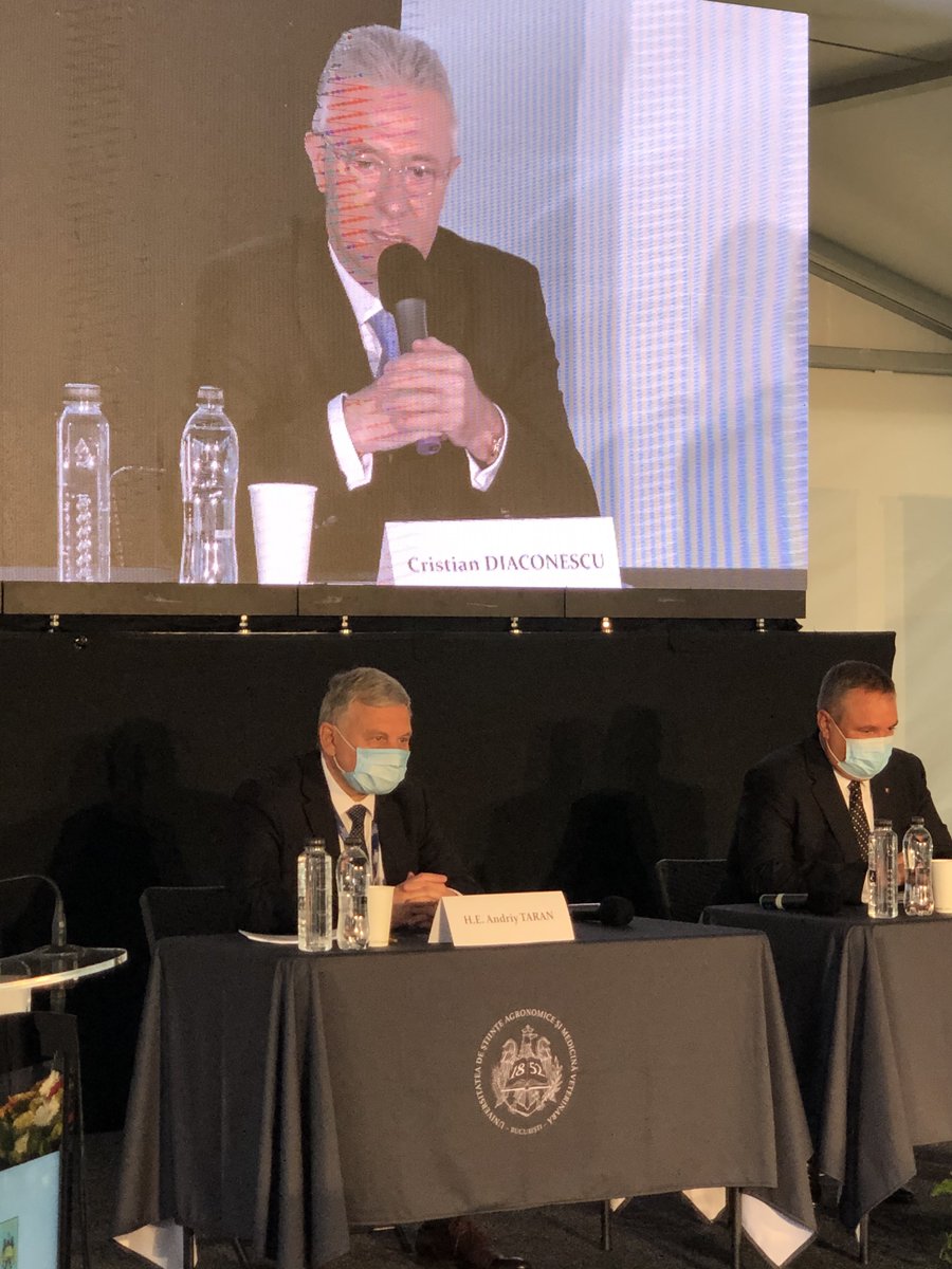 NSC_Romania's tweet photo. Why the Black Sea Matters? What Can We Do for a Safer Region? - debating at the 4th Black Sea and Balkans Security Forum with HE @NicolaeCiuca, Minister of National Defence of Romania and HE Andriy Taran, Minister of Defence of Ukraine. https://t.co/bvP4LAO4o4