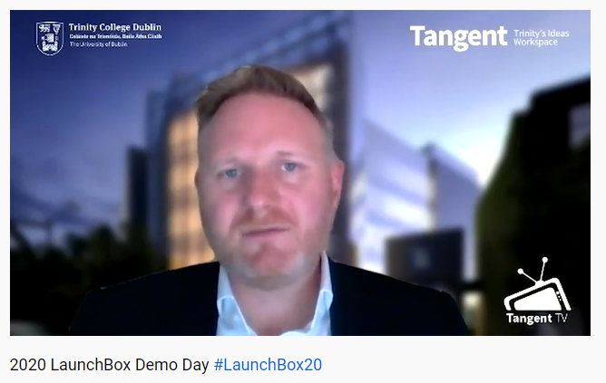 TCDLaunchBox's tweet photo. Final remarks from our @TCDTangent CEO @KenFinnegan - highlighting the diversity of this year's cohort, the extreme agility of the teams and the hard work put in by all involved, from the teams to @ali_treacy, and the wider contributors to the programme!
#LaunchBox20 https://t.co/K7Bb8XMg2A