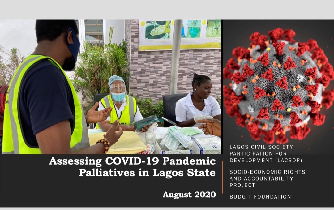 ICCDI AFRICA (@climatewed) on Twitter photo One of our ongoing sensitization & awareness picture on COVID-19 was showcased by <a href="/LACSOP/">Lagos Civil Society</a> publication of a report on Assessing COVID-19 Pandemic Palliatives in Lagos State jointly produced by <a href="/SERAPNigeria/">SERAP</a> <a href="/BudgITng/">BudgIT Nigeria</a> w/support from @EUACTProject <a href="/csocapacityng/">CSO CAPACITY NG</a>
#COVID19Palliative One of our ongoing sensitization & awareness picture on COVID-19 was showcased by <a href="/LACSOP/">Lagos Civil Society</a> publication of a report on Assessing COVID-19 Pandemic Palliatives in Lagos State jointly produced by <a href="/SERAPNigeria/">SERAP</a> <a href="/BudgITng/">BudgIT Nigeria</a> w/support from @EUACTProject <a href="/csocapacityng/">CSO CAPACITY NG</a>
#COVID19Palliative