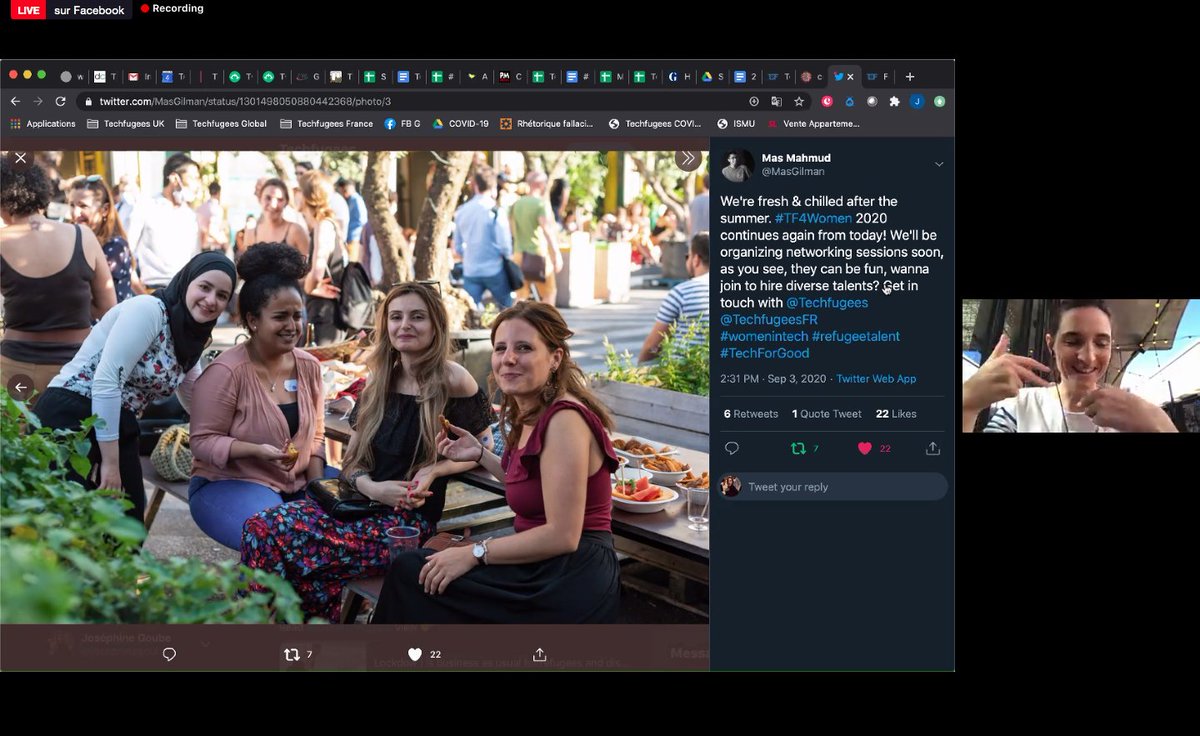 Techfugees tweet media