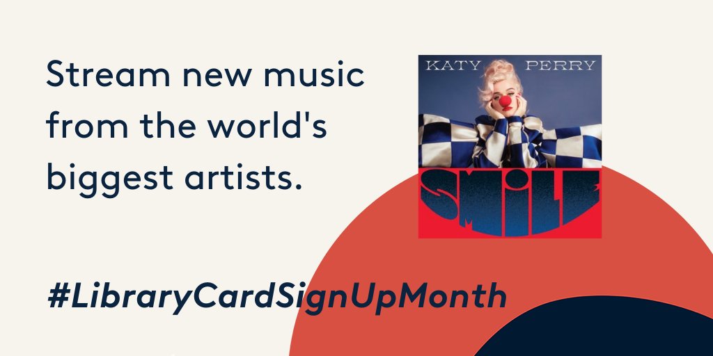 Your favorite new music releases, free with your Library card!  #LibraryCardSignUpMonth  https://cinlib.org/3lmqESJ 