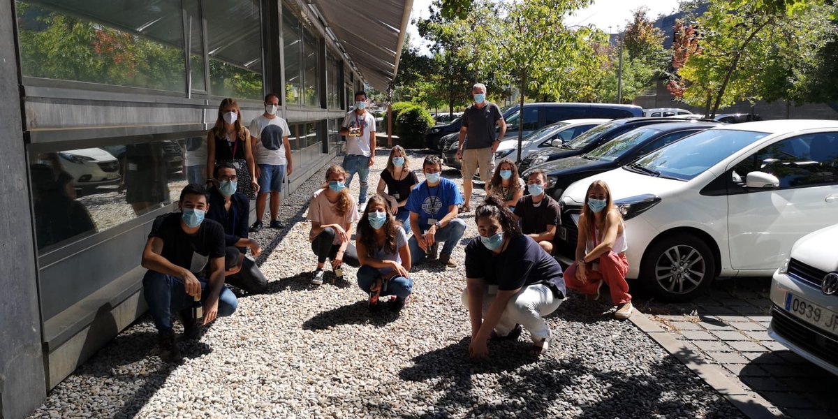 QBIS-CAT Research Group (@qbiscat_udg) on Twitter photo Today we’ve gathered (keeping the distance) to say goodbye to <a href="/Moniq16/">Mònica Rodríguez</a> and <a href="/FuertesCarles/">Carles Fuertes</a>. They leave our group to start a new adventure in <a href="/roithova/">Jana Roithova</a> and Nitschke’s groups, respectively. Good luck and all the best in your future. We’ll miss you! Today we’ve gathered (keeping the distance) to say goodbye to <a href="/Moniq16/">Mònica Rodríguez</a> and <a href="/FuertesCarles/">Carles Fuertes</a>. They leave our group to start a new adventure in <a href="/roithova/">Jana Roithova</a> and Nitschke’s groups, respectively. Good luck and all the best in your future. We’ll miss you!