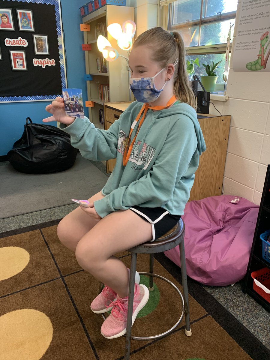 LutzClass's tweet image. We've been getting to know each other by sharing our "Brown Bags." So much fun learning about what's important to each of us! #rockonwestwood #wdppride