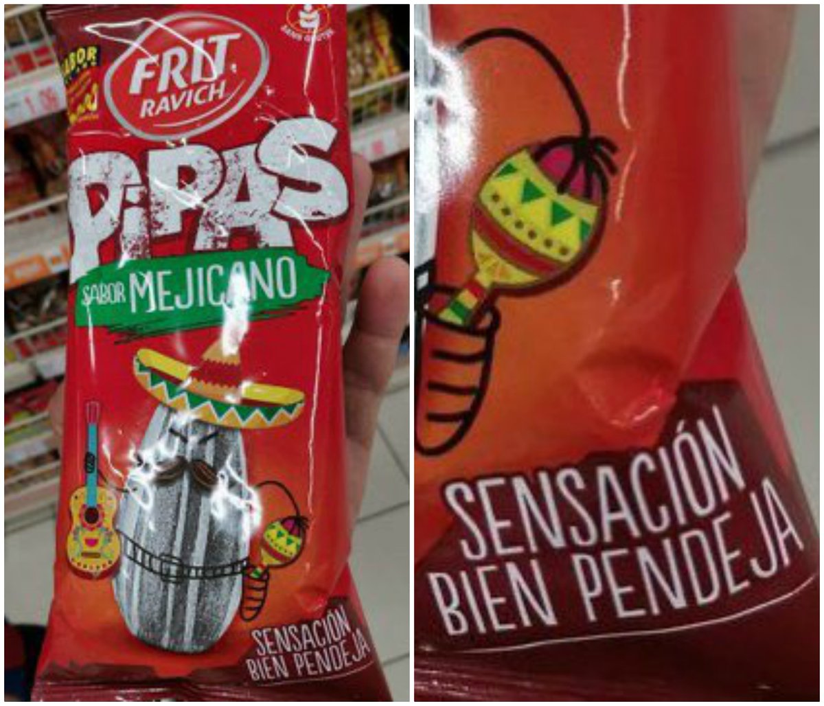 miblogestublog's tweet image. How to NOT market your Mexican-flavored snacks wp.me/p30bS-5th
