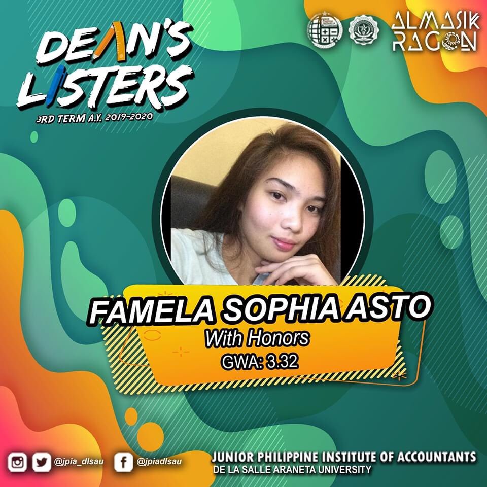 jpia_dlsau's tweet photo. May you all continue to exceed expectations and surpass all the challenges the future holds.
Keep embodying the ALMASIKRAGON spirit!
#DEANSLISTER
#ACHIEVERS
#ACADEMICEXCELLENCE
#LASALLIANSDLSAU
#DLSAU
#ANIMO
#JPIADLSAU
#ALMASIKRAGON https://t.co/zs7uwVUzOf