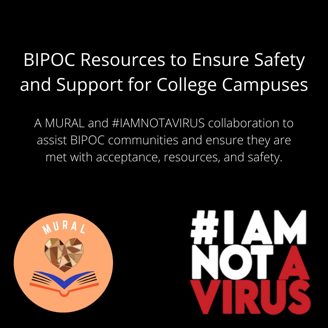 UConnSPP's tweet photo. Sending our students "Back to School in a Safe Way" means providing them w/ resources and support. #UConnDPP first year student Paula Alejandra Norato co-founded MURAL this summer. In collaboration with #IAMNOTAVIRUS, MURAL created a BIPOC Resource Guide.

https://t.co/1fxZsB1ddx https://t.co/nM3WGpBvHy