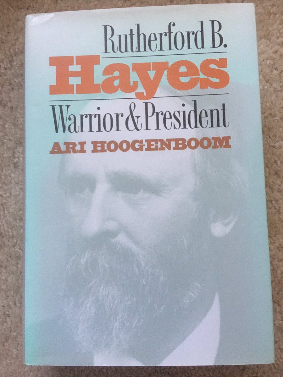 Suggestion for September 4 ... Rutherford B. Hayes: Warrior and President (1995) by Ari Hoogenboom.