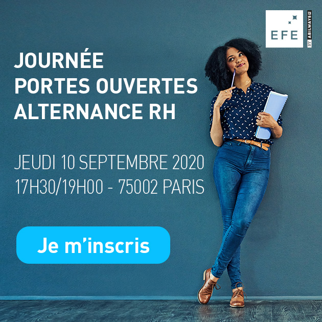 [ J-6 : 🎓🎓 #alternance #rh ]
Devenez un professionnel des #ressourceshumaines !
Inscrivez-vous à notre Journée Portes Ouvertes Alternance RH !
⌚️ Quand ? Jeudi 10 septembre 2020 -17h30/19h00
📍 Où ? 35 rue du Louvre, 75002 Paris
📝 Pour s'inscrire : lnkd.in/dqF8ucC