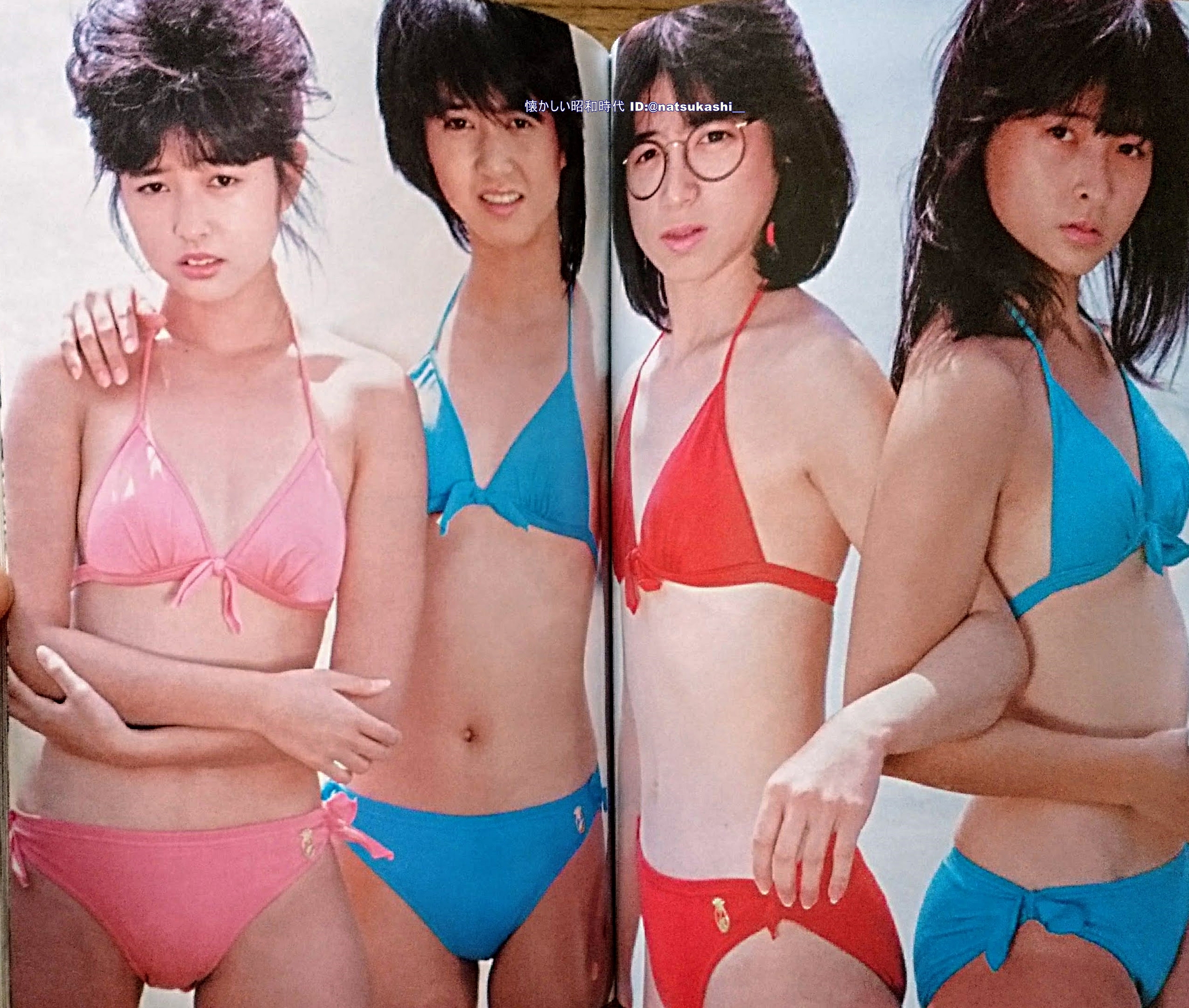 懐かしいアイドル　水着 
