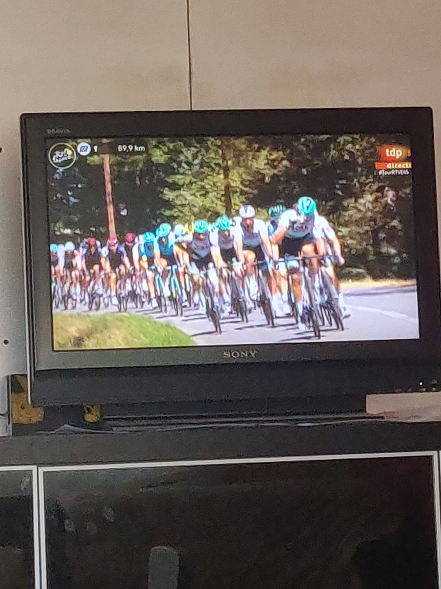 #apassionant 🙄 #TourRTVE4S #LeTourdeFrance2020