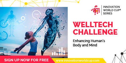 IWCNavispace's tweet image. Join the #WellTech Challenge! - From #wearables like #smartpatches, #smartclothing, #smartwatches, to #implantables enabling digital biomarkers, monitor your health conditions, predict &amp;amp; signal potential health harms, &amp;amp; enhance treatments. $500k prizes. innovationworldcup.com