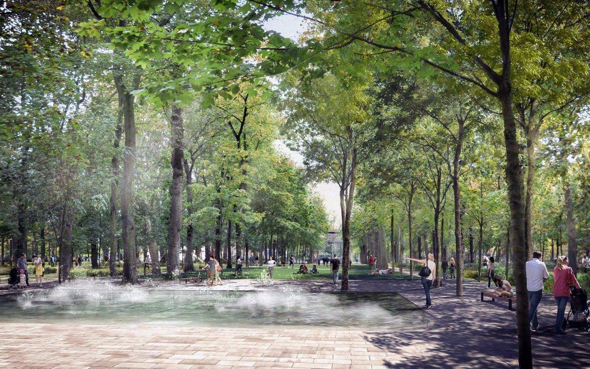 VilledeReims's tweet photo. (2/3) Suivront ensuite les travaux de terrassement (dès octobre), puis de nouvelles #plantations durant l’hiver, de #nouveaux arbres (tilleuls et charmes), 17 variétés d’arbustes ou encore 70 variétés de #plantes vivaces et bulbes. https://t.co/T1fV7fkoRL