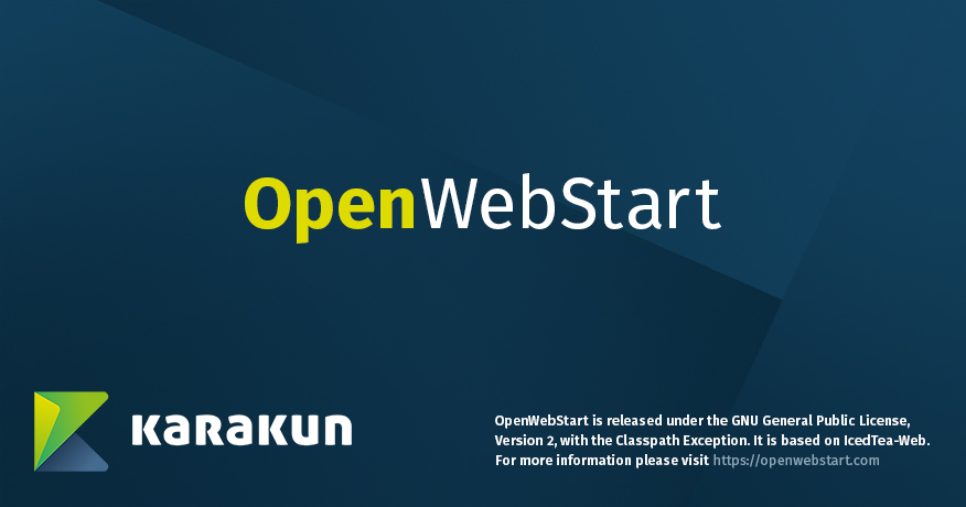 FriedholdMatz's tweet image. Like it: #OpenWebStart