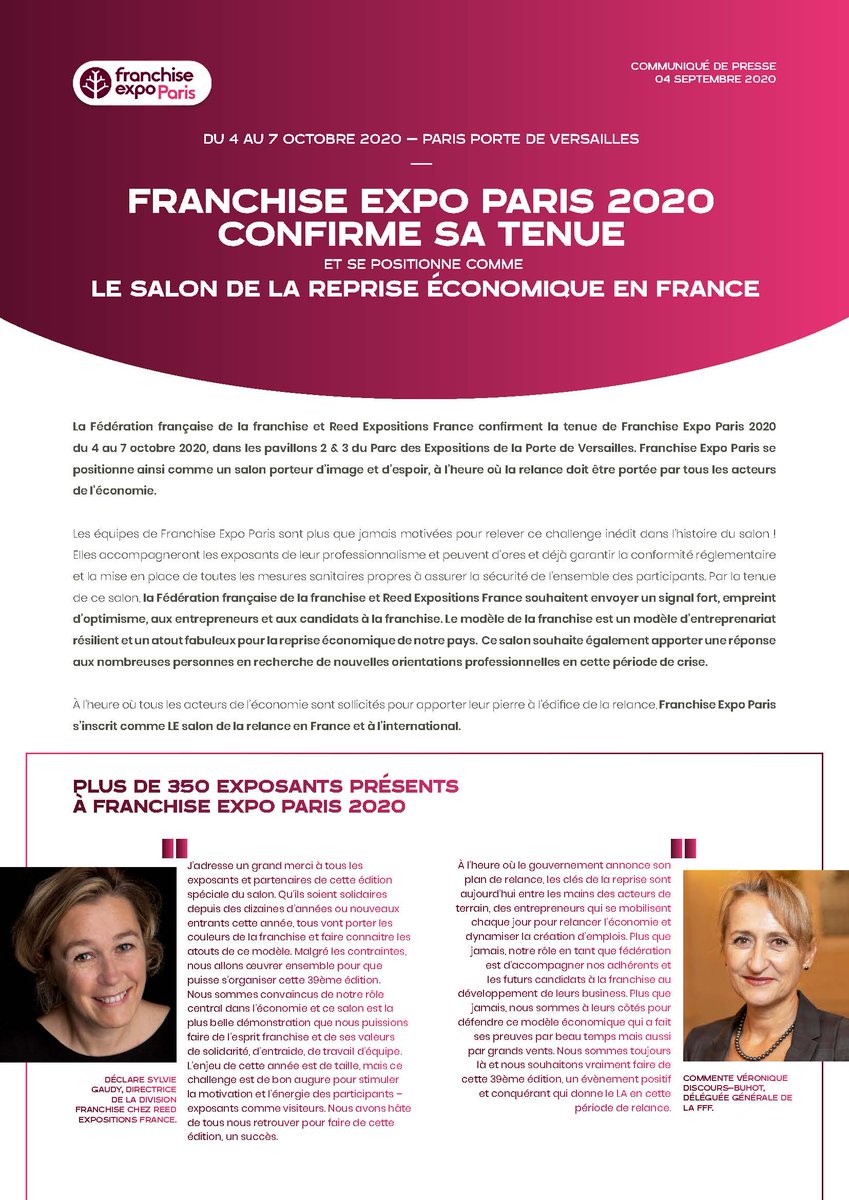 Franchise Expo Paris tweet media