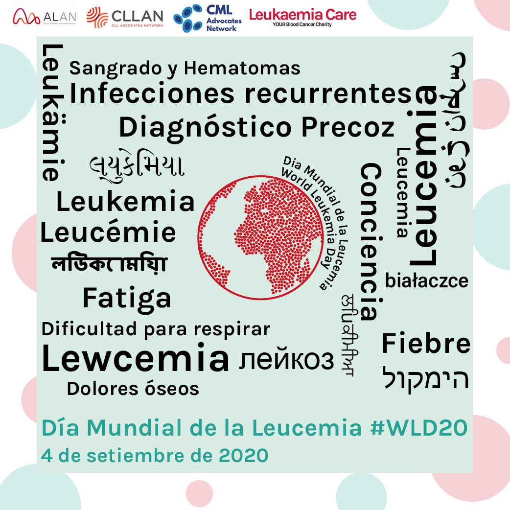 asociacionalma's tweet photo. Hoy 4 de Setiembre es el Día Mundial de la Leucemia #WLD20 desde ALMA saludamos a los pacientes y amigos que conviven con el diagnóstico, hoy más que nunca debemos estar unidos por nuestros derechos, nuestros tratamientos, nuestra vida. #EmpoderandoPacientes #ContagiandoVida https://t.co/pG3NtVWfdl