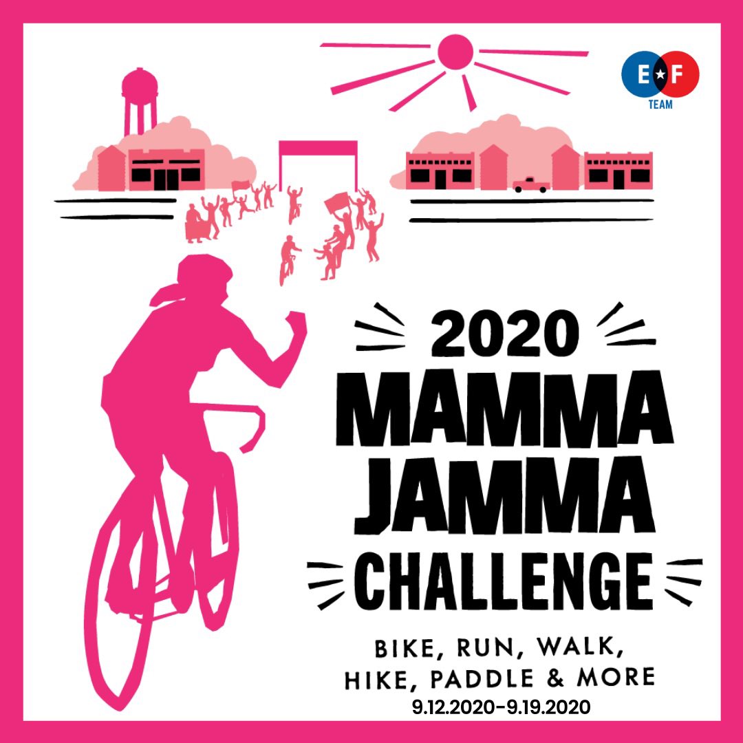 EFCentralTx's tweet image. Rise &amp;amp; Shine ✨ 
It’s workout time! ⏰ 

1) Register for the Challenge (mammajammaride.org) and join EF team;

2) Sign up for a Free Strava account and join the Texas Mamma Jamma club.