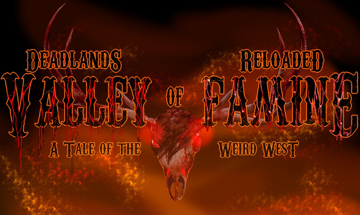 #ValleyofFamine Episode 412 is up!  Catch it @ sites.google.com/view/rvrpodcas…

The posse take a moment to catch a theater act in Junkyard, and in typical #Deadlands fashion, it all goes horribly wrong.

#SavageWorlds #WeirdWest #RogueValley #RVRPodcast #TTRPG #AP <a href="/theplaycasters/">The Playcasters Society</a>