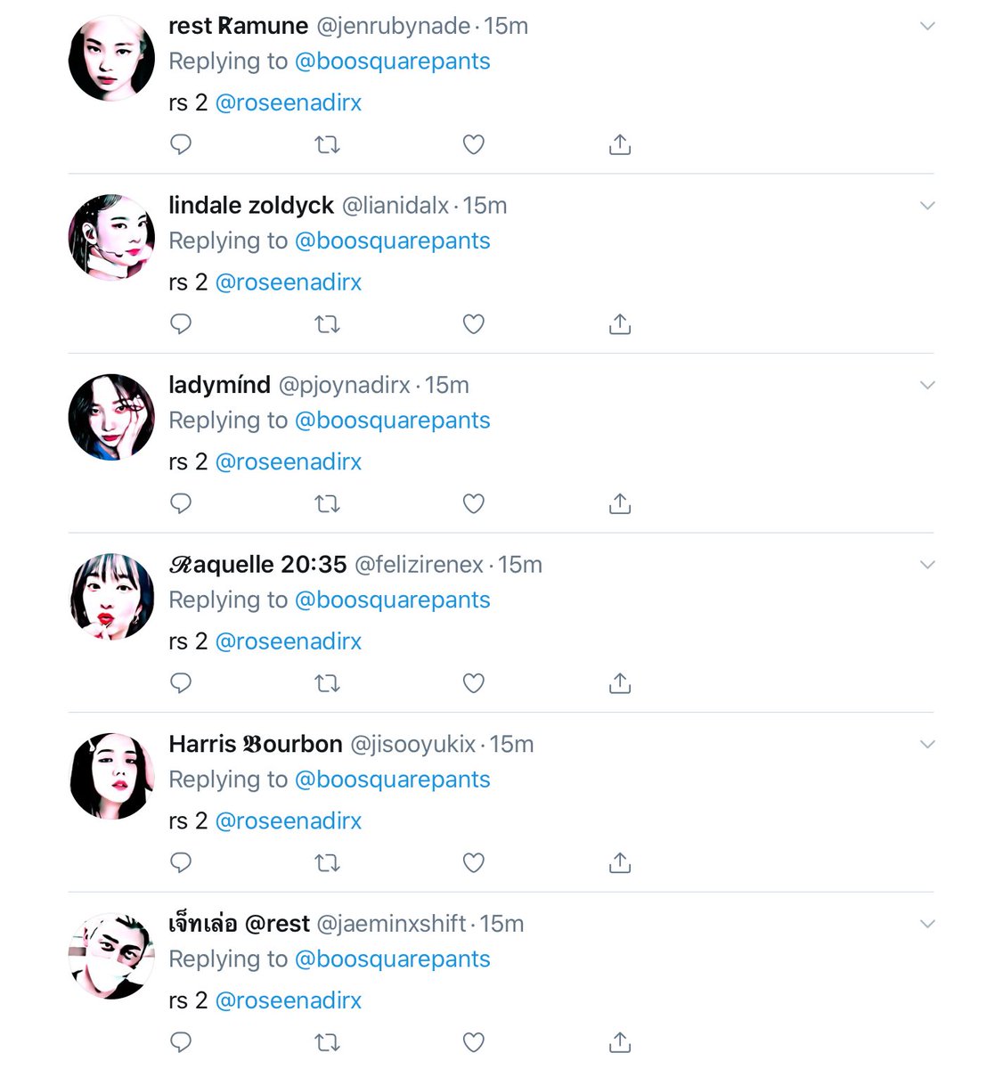 ขอบคุณค่ะ 🤍🤍 (+ @johnnynadirx @seungwoonadirx @jennielimax @jaeminxshift @jisooyukix @felizirenex @pjoynadirx @lianidalx @jenrubynade )