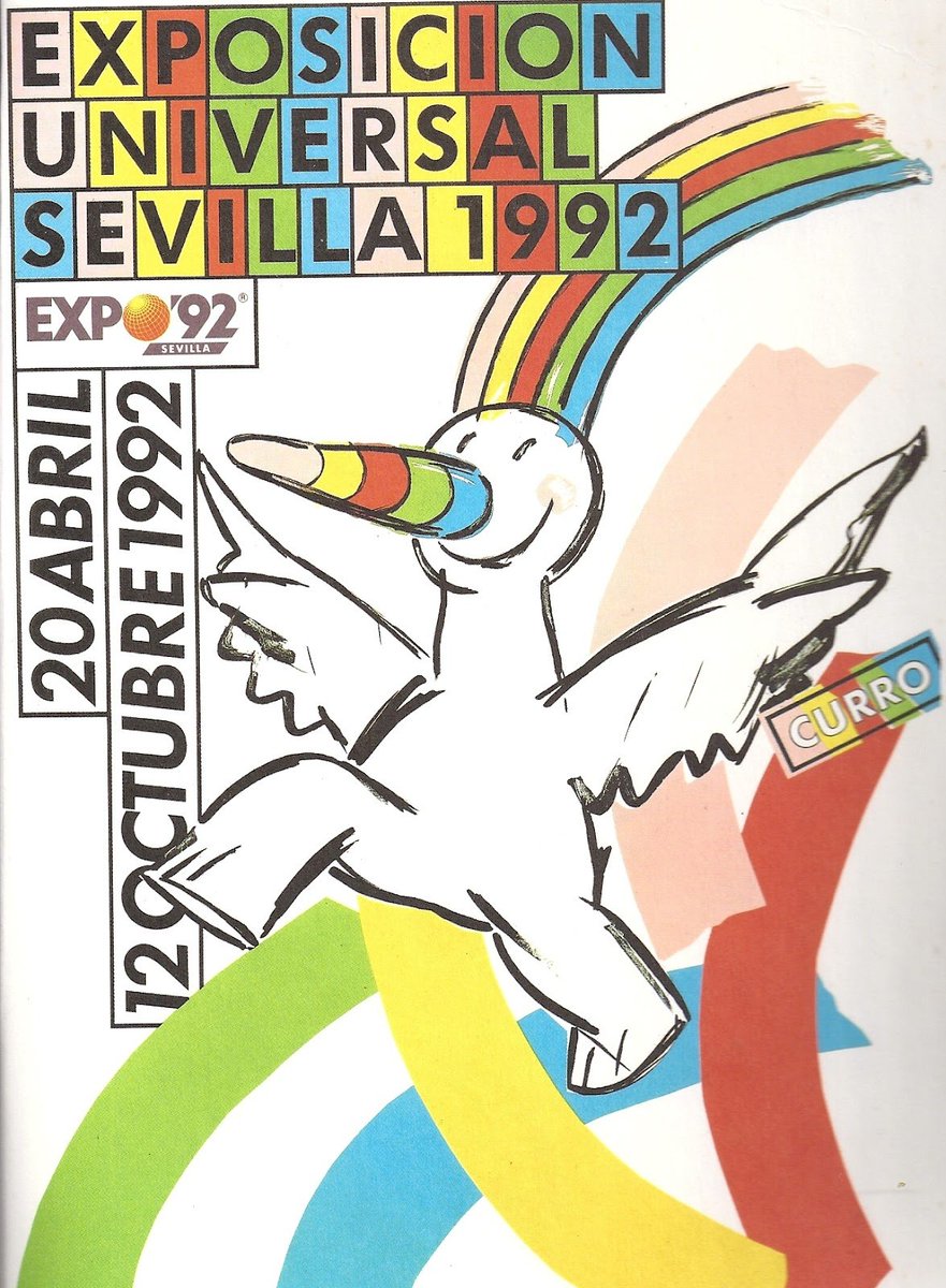 Mbunleo's tweet photo. 🧵HILO🧵
Os quiero hablar del momento en que Sevilla llegó a creerse internacional. Hoy toca hablar de la Exposición Universal de 1992, popularmente conocida como #EXPO92. hablaré de su preparación, qué pabellones había, entre otras muchas curiosidades.
Espero que os guste! https://t.co/14NLseBp0w